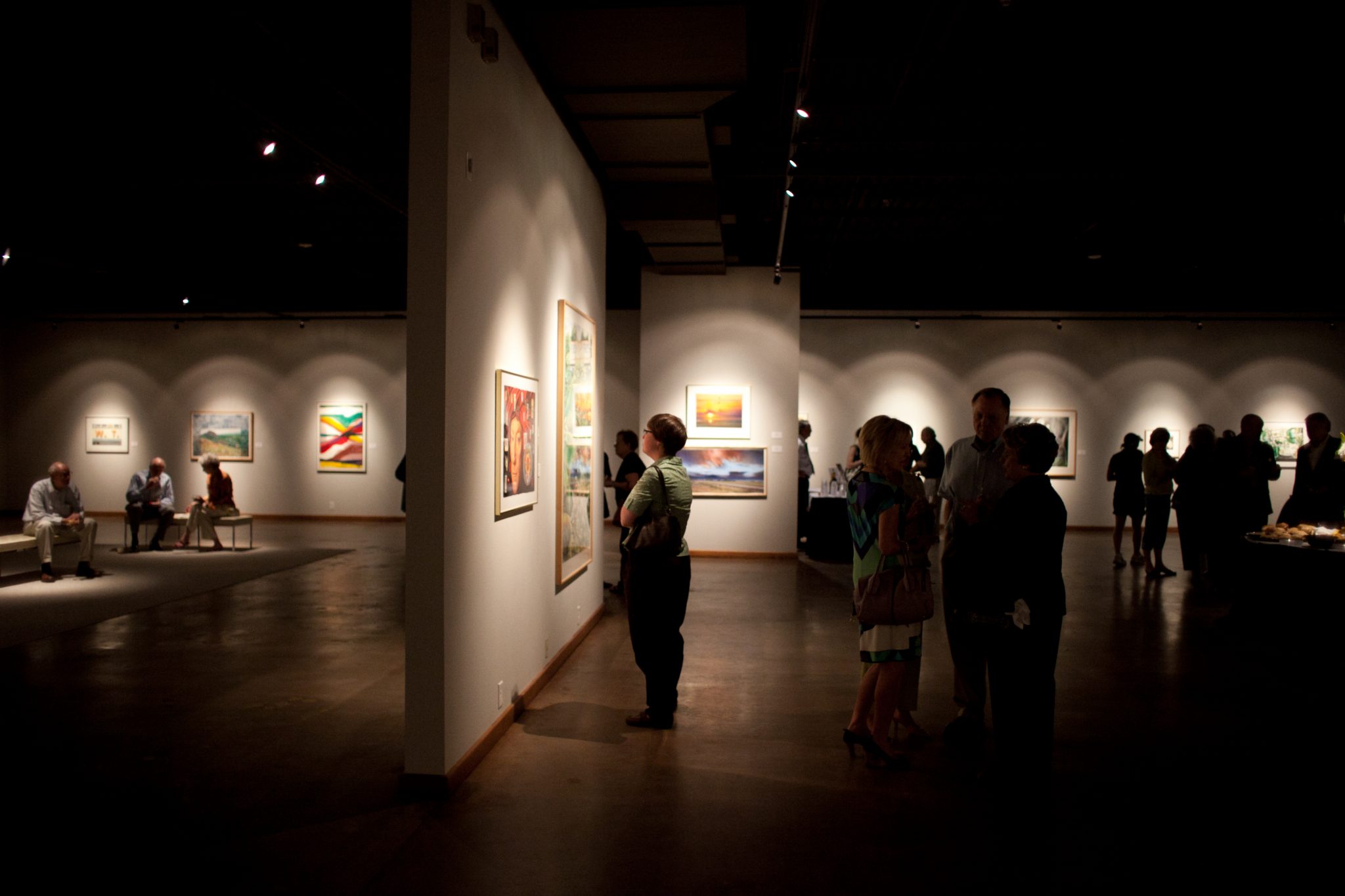 Exhibition reception